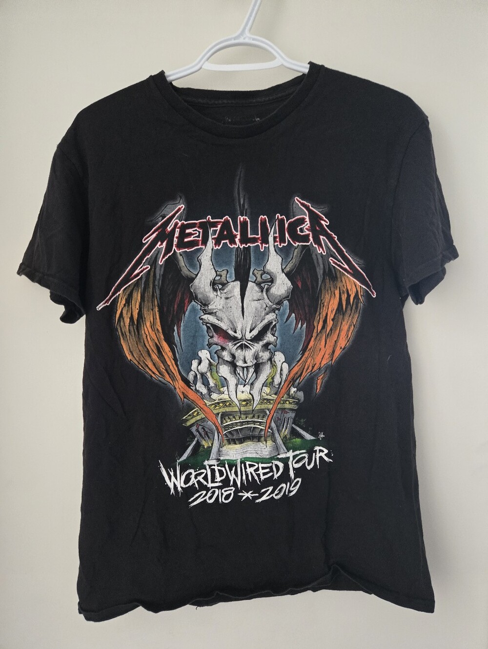 Mens Metallica WorldWire Tour TShirt - M